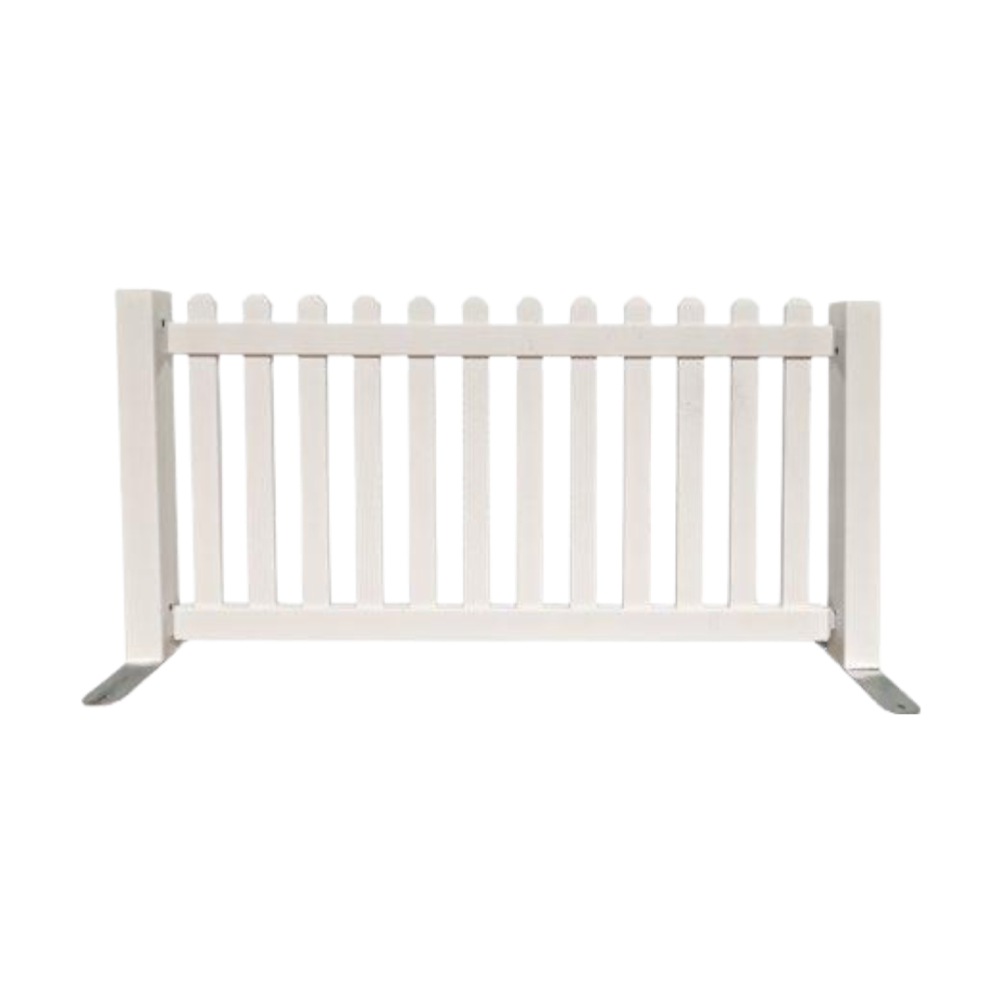 White Panel Fence