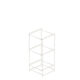 Stilt Folding Frame 1 x 3 White