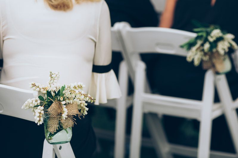 Folding Padded Chair White