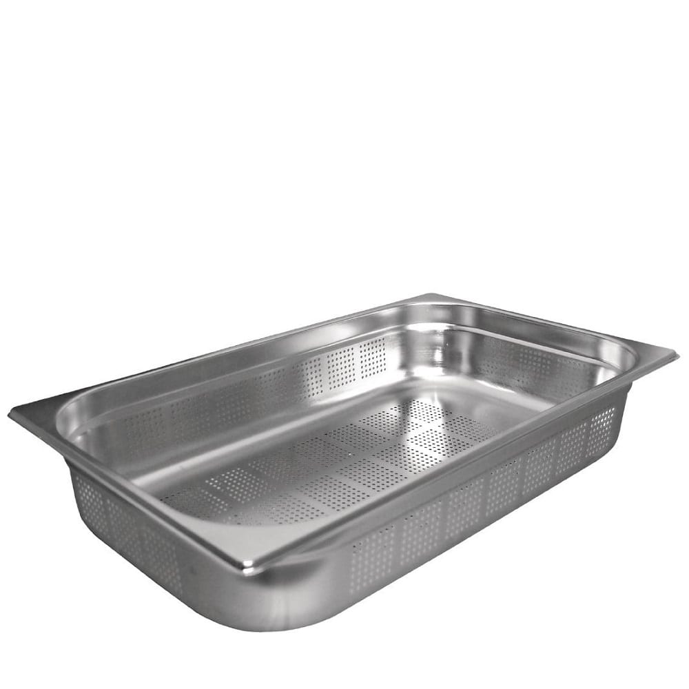 Insert Steam Pan Stainless Steel Full Size 100mm