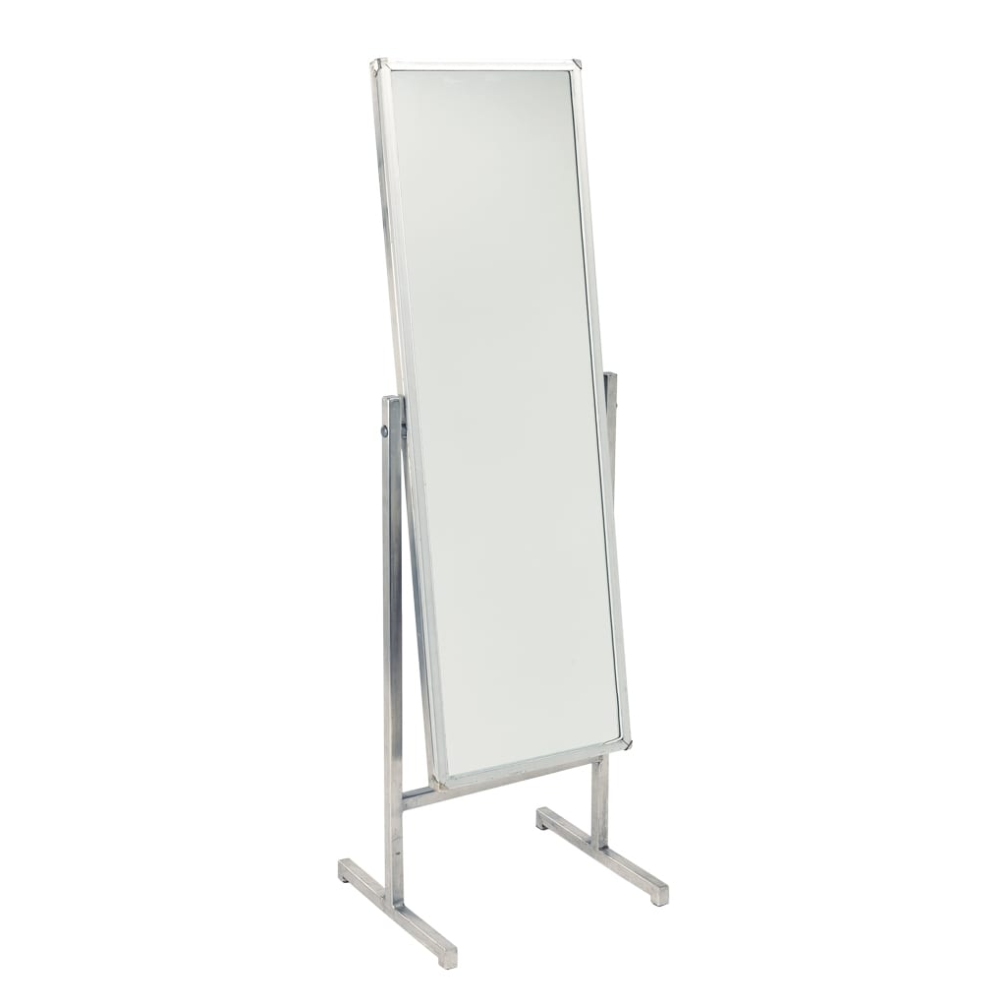 Chrome Cheval Mirror