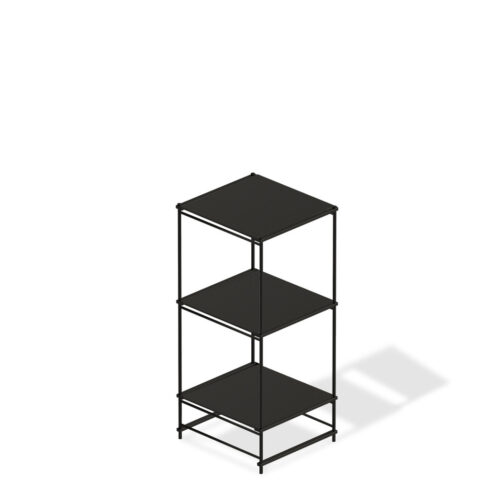 Stilt Folding Frame 1 x 3 Black