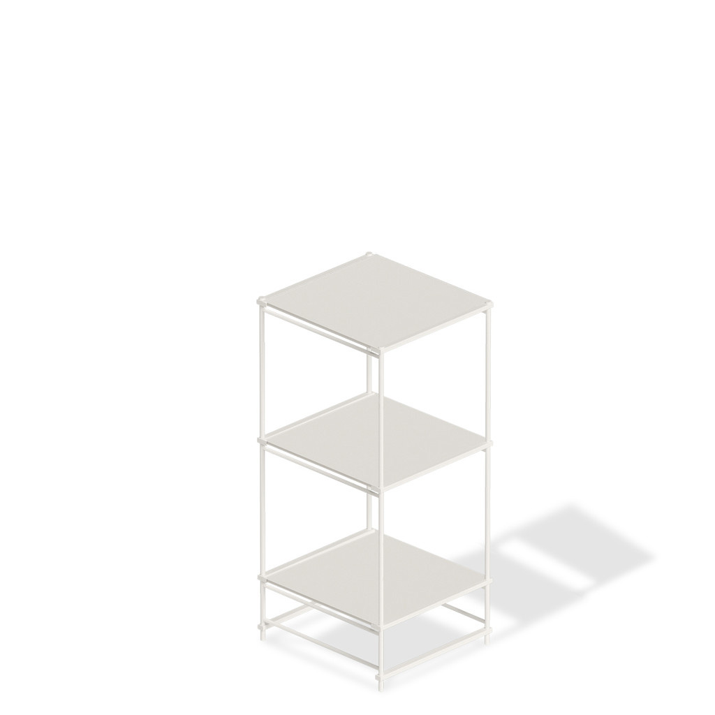Stilt Folding Frame 1 x 3 White