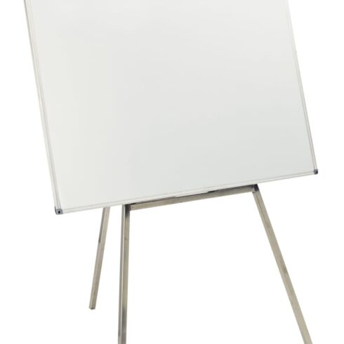 Whiteboard & Stainless Steel Easel