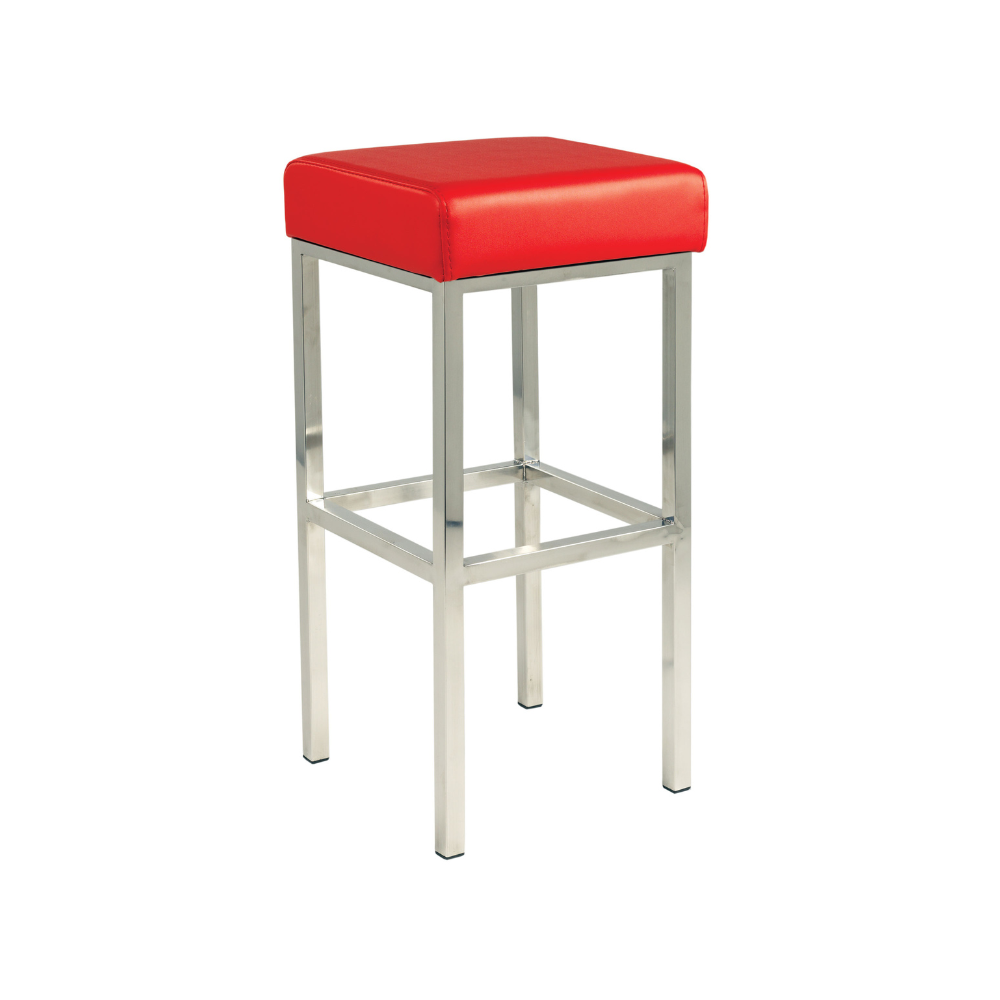 Club Stool Red